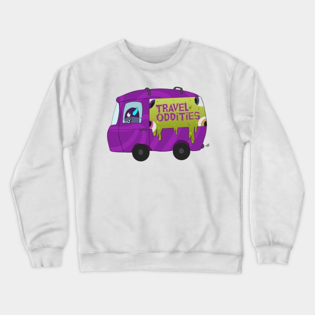 Travel Oddities Van Crewneck Sweatshirt by traveloddities